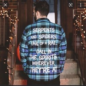 Leota haunted mansion Cakeworthy flannel